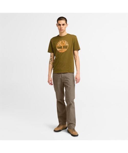 Timberland(ティンバーランド)の「キャンバス 5ポケット パンツ メンズ(その他パンツ・メンズ・ブラウン・29inch/30inch/31inch/32inch/34inch/36inch)」の2枚目の写真