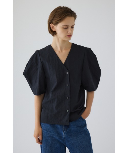 RIM.ARK（リムアーク）の「Volume sleeve v-neck SH ボリューム