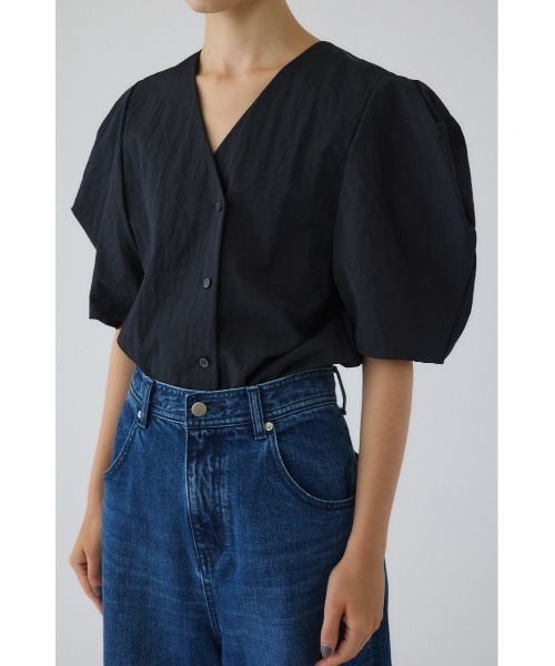 RIM.ARK（リムアーク）の「Volume sleeve v-neck SH ボリューム