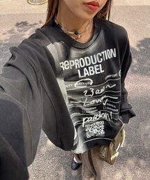 【RePRODUCTION LABEL / リプロダクションレーベル】セットインスウェット