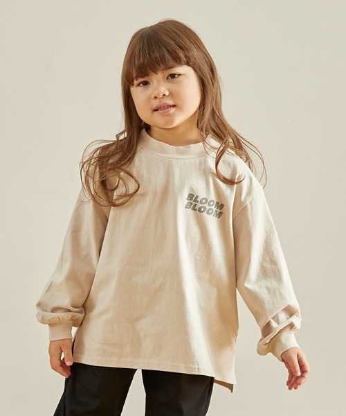 undeny.（アンディニ－）の「undeny/アンディニー FLOWERS L/S Tシャツ（Tシャツ/カットソー・キッズ・ホワイト/ベージュ系その他/チャコールグレー・M/L/XL）」の11枚目の写真