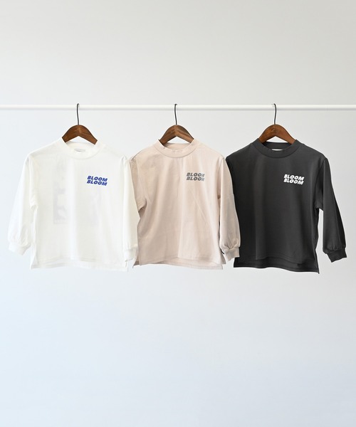 undeny.（アンディニ－）の「undeny/アンディニー FLOWERS L/S Tシャツ（Tシャツ/カットソー・キッズ・ホワイト/ベージュ系その他/チャコールグレー・M/L/XL）」の15枚目の写真