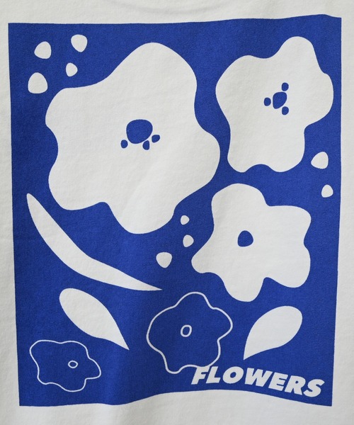 undeny.（アンディニ－）の「undeny/アンディニー FLOWERS L/S Tシャツ（Tシャツ/カットソー・キッズ・ホワイト/ベージュ系その他/チャコールグレー・M/L/XL）」の22枚目の写真