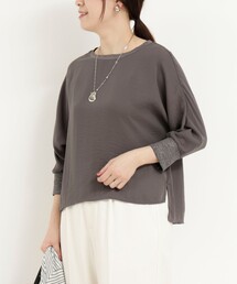 MICO COULIER | ポリワッシャーカルゼブラウス(シャツ/ブラウス)