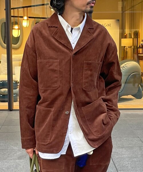セール】【セットアップ可】コーデュロイTPOジャケット（テーラード