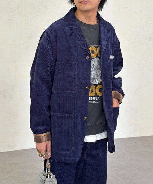 セール】【セットアップ可】コーデュロイTPOジャケット（テーラード