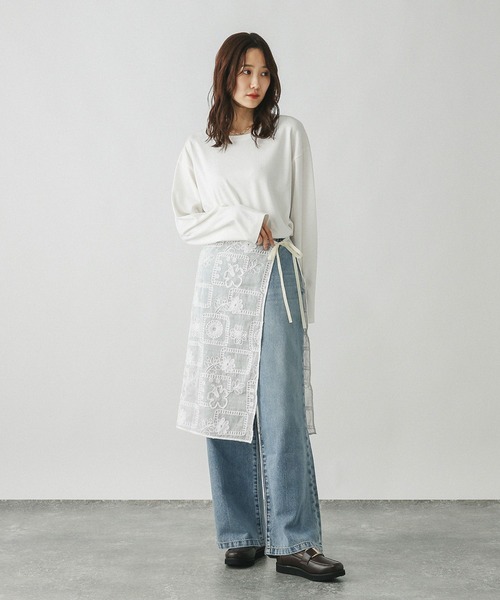 GLOBAL WORK(グローバルワーク)の「レースラップスカーフ/587254(ストール/ショール・レディース・その他2/その他1/その他3・FREE)」の5枚目の写真