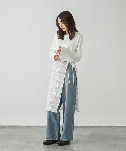 GLOBAL WORK(グローバルワーク)の「レースラップスカーフ/587254(ストール/ショール・レディース・その他2/その他1/その他3・FREE)」の6枚目の写真