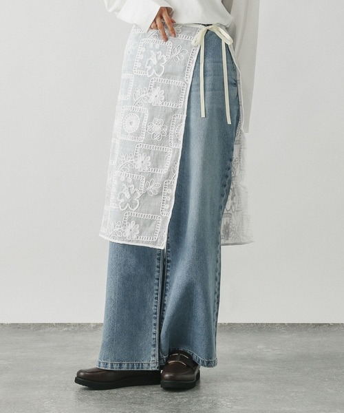 GLOBAL WORK(グローバルワーク)の「レースラップスカーフ/587254(ストール/ショール・レディース・その他2/その他1/その他3・FREE)」の7枚目の写真