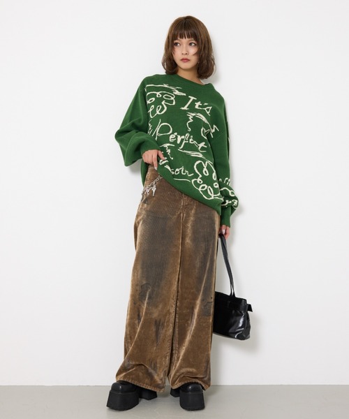 SLY L/W VINTAGE FLOCKY DENIM パンツ 【0】 SLY L/W VINTAGE FLOCKY DENIM パンツ 【0】 - メルカリ