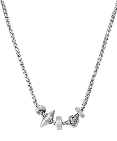 【DIESEL】ネックレス　シルバー 中古・古着通販】DIESEL (ディーゼル) ネックレス シルバー