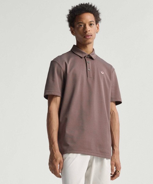 オリジナルスゴルフ Originals ストライプ ピケ ポロ【adidas Golf