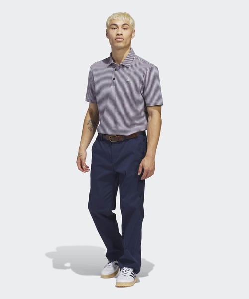オリジナルスゴルフ Originals ストライプ ピケ ポロ【adidas Golf