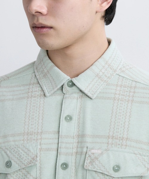 RVCA(ルーカ)の「RVCA メンズ VACANCY FLANNEL LS 長袖シャツ 【2025年秋冬モデル】/ルーカチェック柄長袖ネルシャツ(シャツ/ブラウス・メンズ・ライトオリーブ/ブラウン系その他・SMALL/MEDIUM/LARGE/X-LARGE)」の5枚目の写真