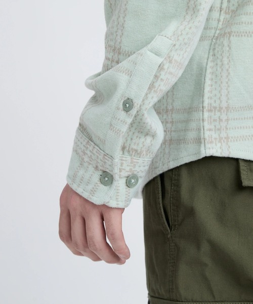 RVCA(ルーカ)の「RVCA メンズ VACANCY FLANNEL LS 長袖シャツ 【2025年秋冬モデル】/ルーカチェック柄長袖ネルシャツ(シャツ/ブラウス・メンズ・ライトオリーブ/ブラウン系その他・SMALL/MEDIUM/LARGE/X-LARGE)」の7枚目の写真