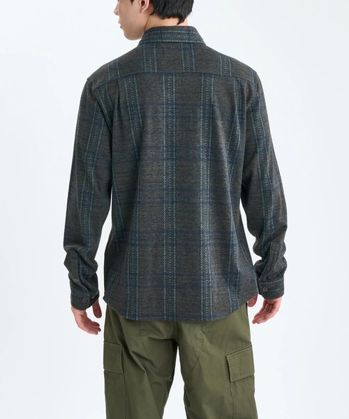 RVCA(ルーカ)の「RVCA メンズ VACANCY FLANNEL LS 長袖シャツ 【2025年秋冬モデル】/ルーカチェック柄長袖ネルシャツ(シャツ/ブラウス・メンズ・ライトオリーブ/ブラウン系その他・SMALL/MEDIUM/LARGE/X-LARGE)」の3枚目の写真