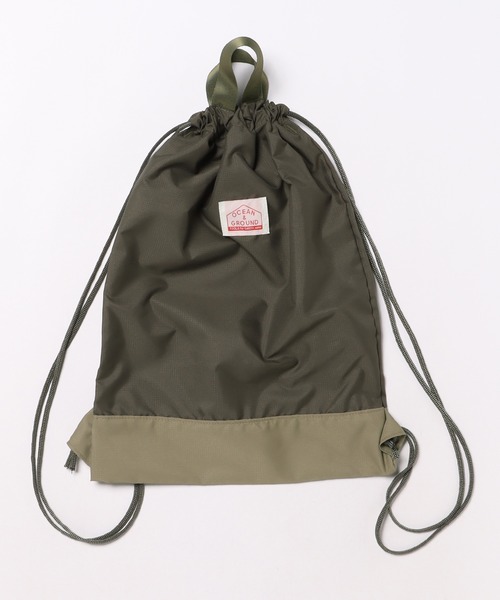 Ocean&Ground(오션&그라운드)의 「냅삭 CAMP DAY(에코 백/서브 백)」|올리브