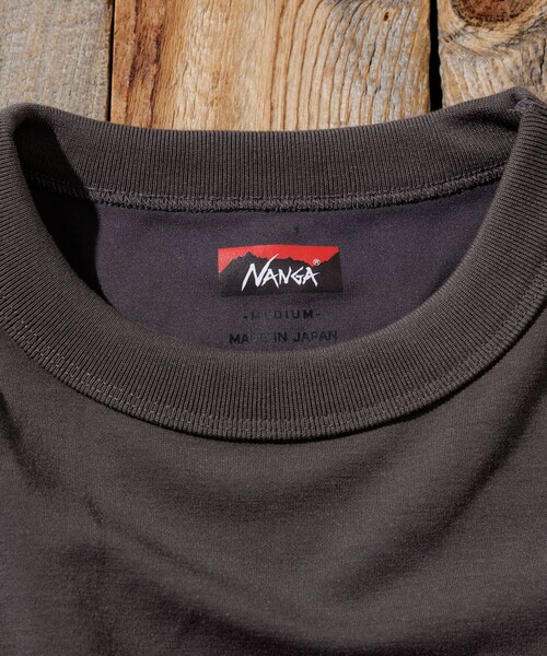 NANGA/ナンガ 別注 neo-PRO スピンドル ポケット ロングスリーブT
