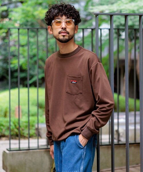 NANGA/ナンガ 別注 neo-PRO スピンドル ポケット ロングスリーブT