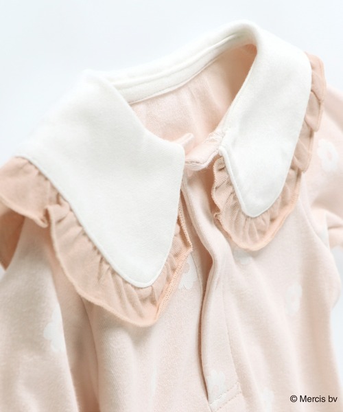 Miffy（ ミッフィー）の「【miffy/ミッフィー】おしりモチーフ長袖カバーオール（ロンパース・キッズ・ベージュ/ピンク・80/70）」の10枚目の写真