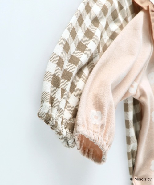 Miffy（ ミッフィー）の「【miffy/ミッフィー】おしりモチーフ長袖カバーオール（ロンパース・キッズ・ベージュ/ピンク・80/70）」の12枚目の写真