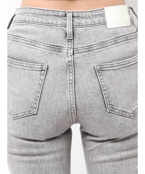 GYDA（ジェイダ）の「ハイウエストBASICフレアデニムパンツ（デニムパンツ・レディース・ライトブルー/インディゴブルー/グレー・X-SMALL/SMALL/MEDIUM）」の22枚目の写真