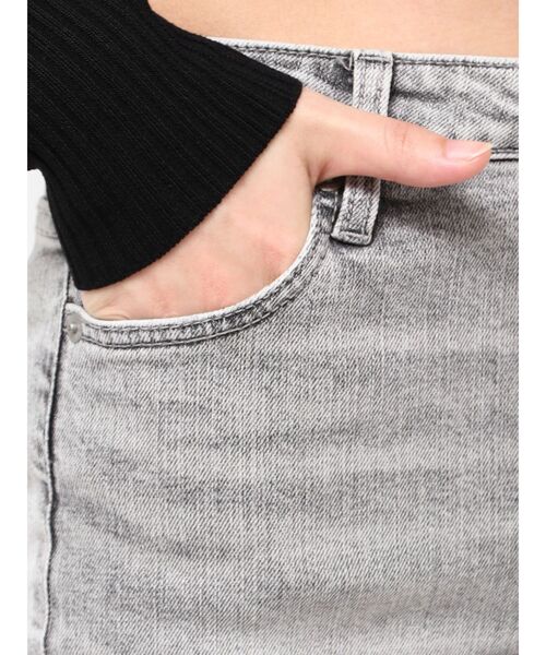 GYDA（ジェイダ）の「ハイウエストBASICフレアデニムパンツ（デニムパンツ・レディース・ライトブルー/インディゴブルー/グレー・X-SMALL/SMALL/MEDIUM）」の20枚目の写真