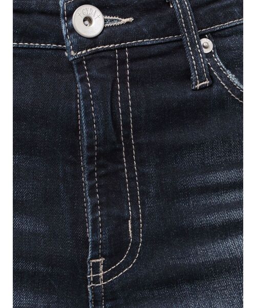 GYDA（ジェイダ）の「ハイウエストBASICフレアデニムパンツ（デニムパンツ・レディース・ライトブルー/インディゴブルー/グレー・X-SMALL/SMALL/MEDIUM）」の15枚目の写真