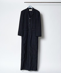 RUMCHE（ラムシェ）の「Check Jacket All-in-one / チェックジャケットオールインワン（つなぎ/オールインワン）」