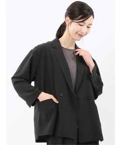 See-through Layered Half Sleeve Jacket/シースルーレイヤードハーフ
