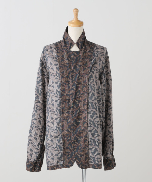 FREEMANS SPORTING CLUB(フリーマンズ スポーティング クラブ)の「FREEMANS SPORTING CLUB DOBSON SHIRT ジャケット(テーラードジャケット・レディース・ネイビー・FREE)」の20枚目の写真
