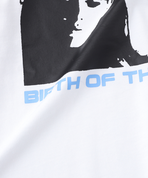 BOTT(ボット)の「BoTT / ボット DISC RAGLAN LS TEE(Tシャツ/カットソー・メンズ・ホワイト/ブルー系その他・LARGE/MEDIUM/SMALL)」の5枚目の写真