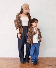 Fluffy BROTHERS | チェック長袖シャツ(シャツ/ブラウス)