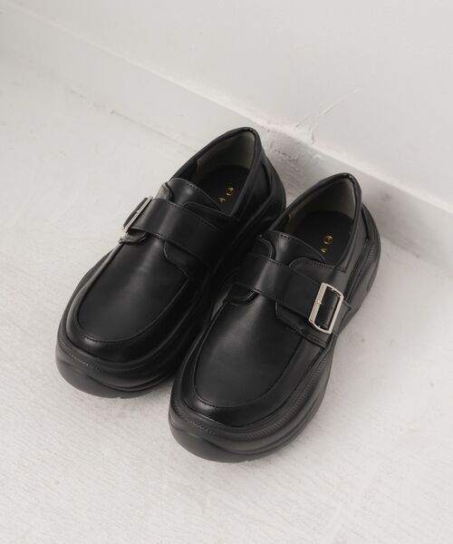 RETRO GIRL（レトロガール）の「モンクローファー（その他シューズ・レディース・ブラウン/ブラック・MEDIUM/LARGE）」の8枚目の写真