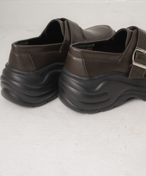 RETRO GIRL（レトロガール）の「モンクローファー（その他シューズ・レディース・ブラウン/ブラック・MEDIUM/LARGE）」の14枚目の写真
