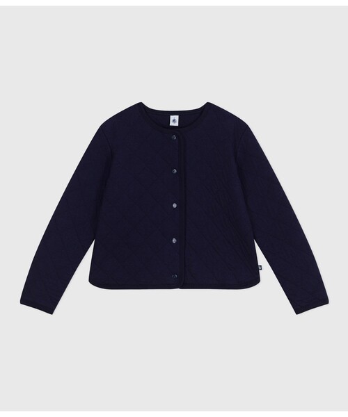 PETIT BATEAU(プチバトー)の「カーディガン(カーディガン/ボレロ・レディース・ブルー・SMALL/MEDIUM/LARGE)」の1枚目の写真