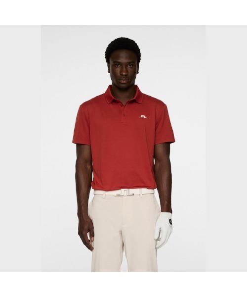 J.LINDEBERG(ジェイリンドバーグ)の「【J.LINDEBERG/GOLF】シリコンブリッジ半袖ポロ(ポロシャツ・メンズ・ネイビー/カーキ系/ホワイト/ブラック/レッド系/アイボリー/グレー/インディゴブルー/チャコール・44/46)」の9枚目の写真