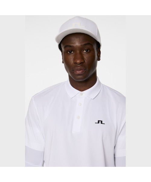 J.LINDEBERG(ジェイリンドバーグ)の「【J.LINDEBERG/GOLF】シリコンブリッジ半袖ポロ(ポロシャツ・メンズ・ネイビー/カーキ系/ホワイト/ブラック/レッド系/アイボリー/グレー/インディゴブルー/チャコール・44/46)」の1枚目の写真