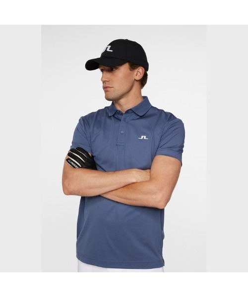 J.LINDEBERG(ジェイリンドバーグ)の「【J.LINDEBERG/GOLF】シリコンブリッジ半袖ポロ(ポロシャツ・メンズ・ネイビー/カーキ系/ホワイト/ブラック/レッド系/アイボリー/グレー/インディゴブルー/チャコール・44/46)」の8枚目の写真