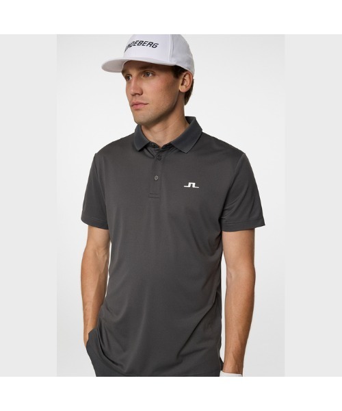 J.LINDEBERG(ジェイリンドバーグ)の「【J.LINDEBERG/GOLF】シリコンブリッジ半袖ポロ(ポロシャツ・メンズ・ネイビー/カーキ系/ホワイト/ブラック/レッド系/アイボリー/グレー/インディゴブルー/チャコール・44/46)」の5枚目の写真