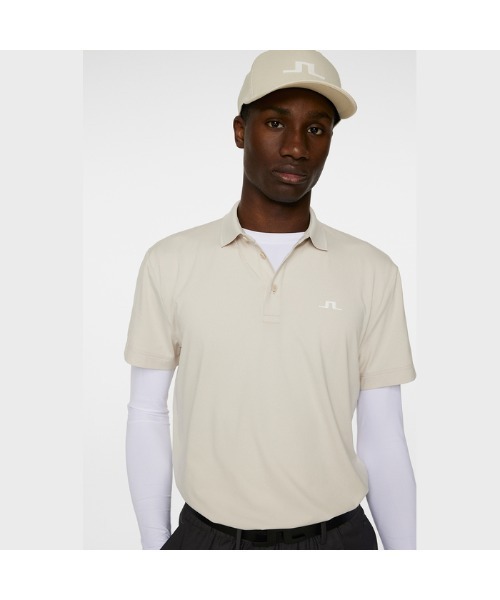 J.LINDEBERG(ジェイリンドバーグ)の「【J.LINDEBERG/GOLF】シリコンブリッジ半袖ポロ(ポロシャツ・メンズ・ネイビー/カーキ系/ホワイト/ブラック/レッド系/アイボリー/グレー/インディゴブルー/チャコール・44/46)」の2枚目の写真