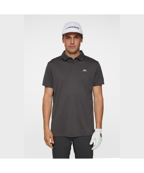 J.LINDEBERG(ジェイリンドバーグ)の「【J.LINDEBERG/GOLF】シリコンブリッジ半袖ポロ(ポロシャツ・メンズ・ネイビー/カーキ系/ホワイト/ブラック/レッド系/アイボリー/グレー/インディゴブルー/チャコール・44/46)」の21枚目の写真
