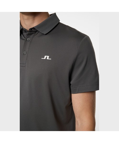 J.LINDEBERG(ジェイリンドバーグ)の「【J.LINDEBERG/GOLF】シリコンブリッジ半袖ポロ(ポロシャツ・メンズ・ネイビー/カーキ系/ホワイト/ブラック/レッド系/アイボリー/グレー/インディゴブルー/チャコール・44/46)」の13枚目の写真