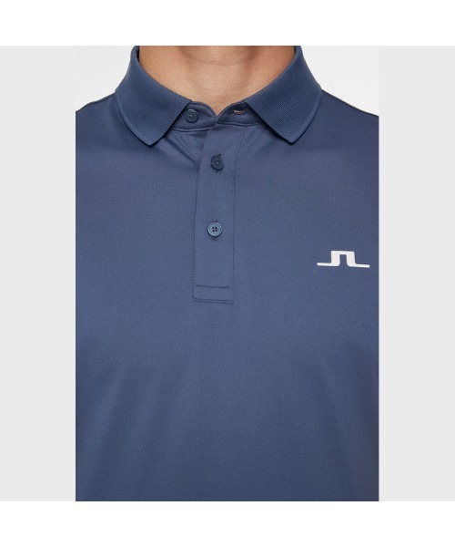 J.LINDEBERG(ジェイリンドバーグ)の「【J.LINDEBERG/GOLF】シリコンブリッジ半袖ポロ(ポロシャツ・メンズ・ネイビー/カーキ系/ホワイト/ブラック/レッド系/アイボリー/グレー/インディゴブルー/チャコール・44/46)」の10枚目の写真