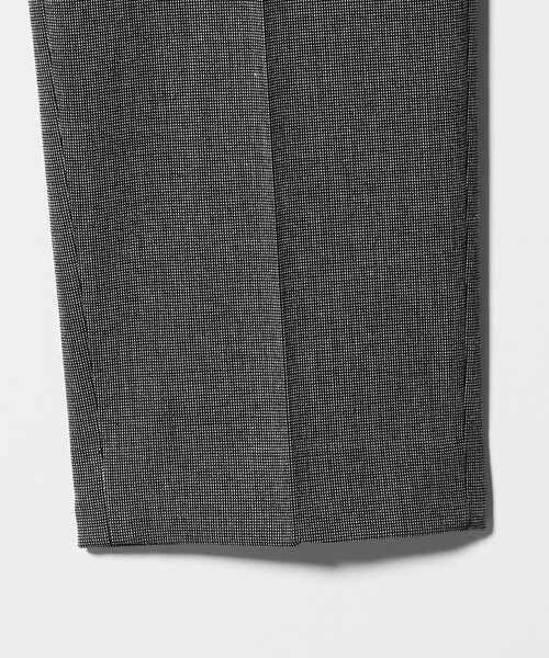 green label relaxing（グリーンレーベルリラクシング）の「［size SHORT/TALLあり］キチント ウラキモウ  ALLFIT テーパードパンツ（スラックス・レディース・ブラック/オフホワイト/その他1・SHORT/34/36/38/40/42/TALL）」の14枚目の写真