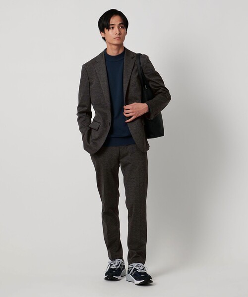 シャークスキン ジャージ ノープリーツパンツ UA COZY