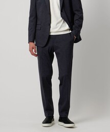 UNITED ARROWS | シャークスキン ジャージ ノープリーツパンツ UA COZY ウォッシャブル ストレッチ 防しわ(スラックス)