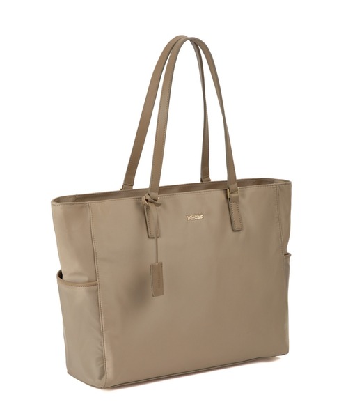 MACKINTOSH PHILOSOPHY(マッキントッシュ フィロソフィー)の「マッキントッシュフィロソフィー トートバッグ B4サイズ収納可能 14.0inchPC収納 17992(トートバッグ・レディース・ベージュ/ブラック・FREE)」の2枚目の写真