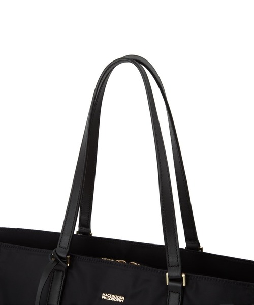 MACKINTOSH PHILOSOPHY(マッキントッシュ フィロソフィー)の「マッキントッシュフィロソフィー トートバッグ B4サイズ収納可能 14.0inchPC収納 17992(トートバッグ・レディース・ベージュ/ブラック・FREE)」の9枚目の写真