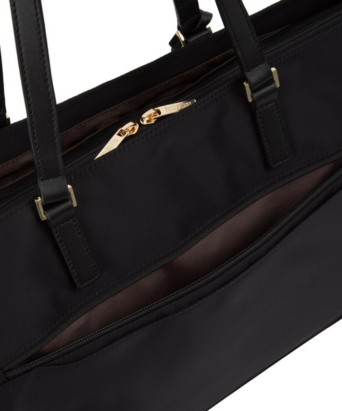MACKINTOSH PHILOSOPHY(マッキントッシュ フィロソフィー)の「マッキントッシュフィロソフィー トートバッグ B4サイズ収納可能 14.0inchPC収納 17992(トートバッグ・レディース・ベージュ/ブラック・FREE)」の14枚目の写真
